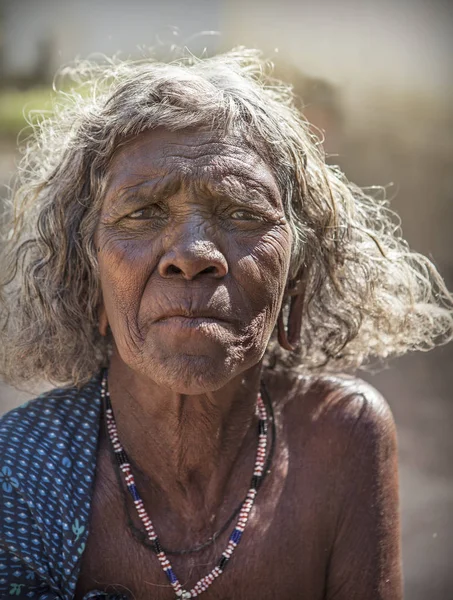 Tribe 's woman of kerala — стоковое фото