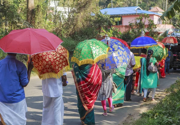 Cremonia cattolica in India — Foto Stock