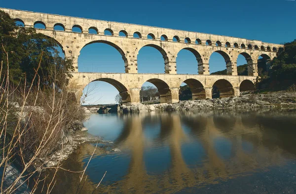 Old roman bridge — Stock Photo, Image