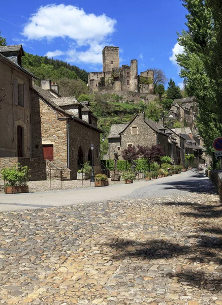 Old houses of typical village Royalty Free Stock Photos