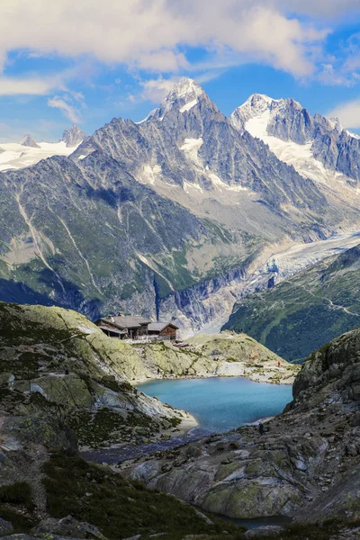 Visa på bergskedjan Alperna — Stockfoto