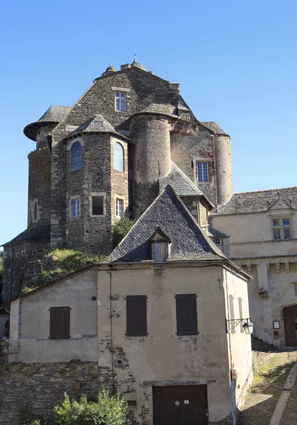 Famous castle of Estaing — Stock Photo, Image