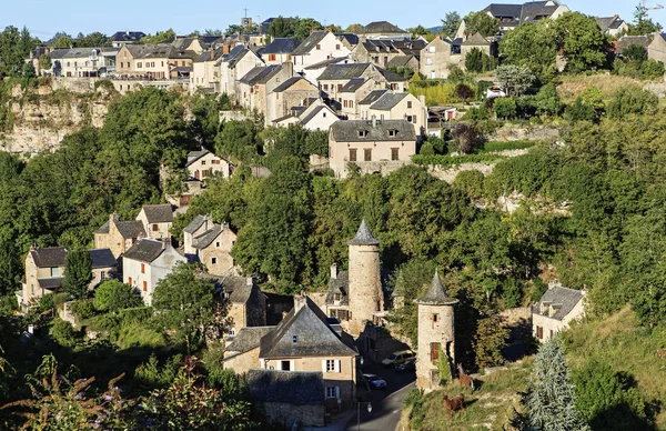 Oude Franse dorp — Stockfoto