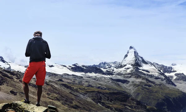 İsviçre üzerinden manzara — Stok fotoğraf