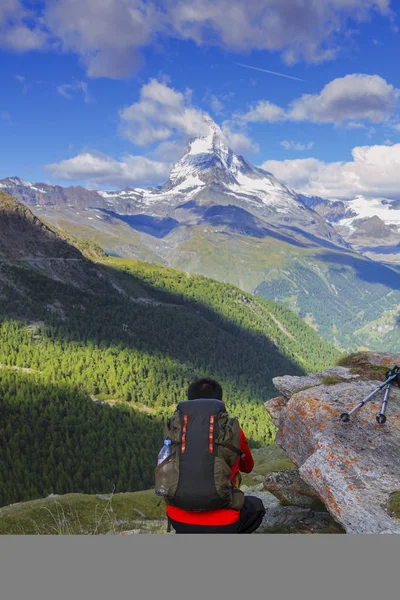 İsviçre üzerinden manzara — Stok fotoğraf