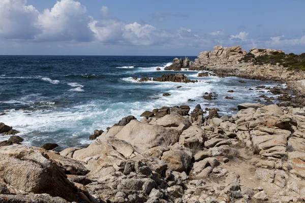 Korsyka coast i morze — Zdjęcie stockowe