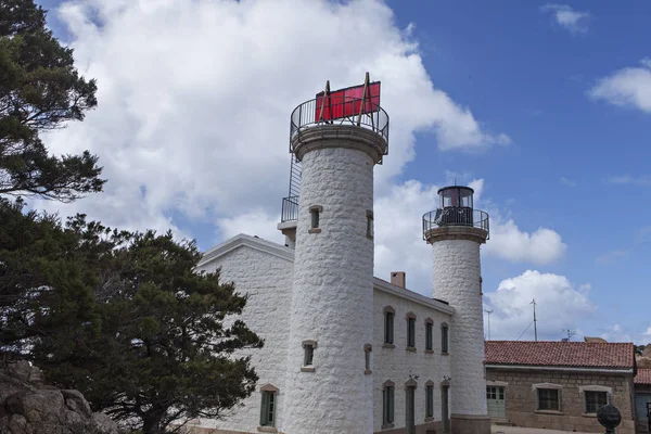 Famous lighthouse in Corsica — Stock Photo, Image