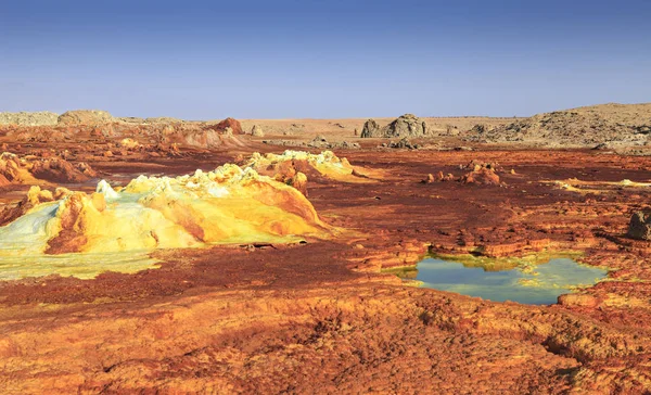 Etiyopya Çölde Jeolojik Merak — Stok fotoğraf