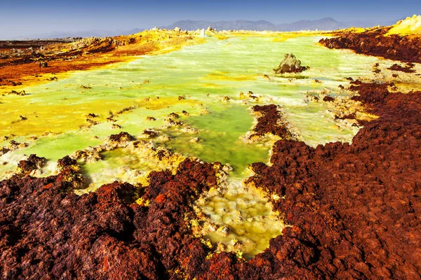 Etiyopya Çölde Jeolojik Merak — Stok fotoğraf