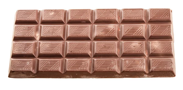 Chocolate Bar Isolated — Stock Photo, Image