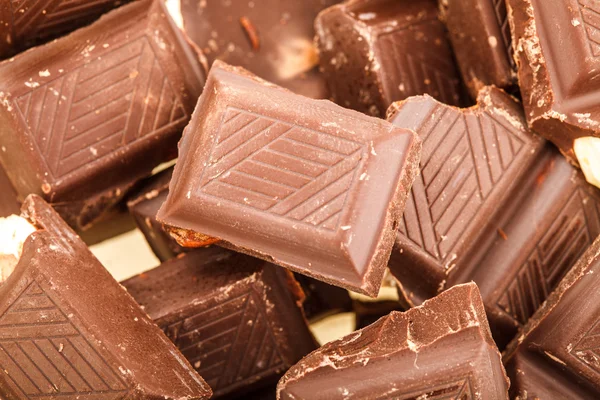 Broken Chocolate Bar — Stock Photo, Image