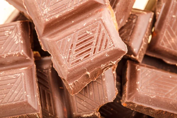 Gebroken chocolade bar — Stockfoto