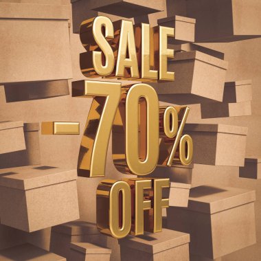 Altın yüzde işareti