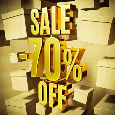 Altın yüzde işareti