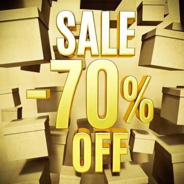 Altın yüzde işareti