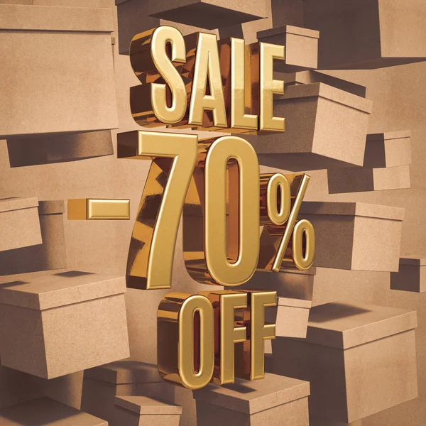 Altın yüzde işareti