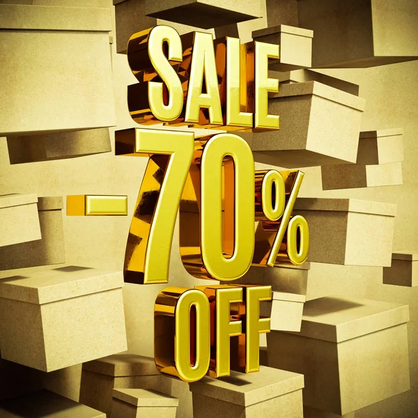 Altın yüzde işareti