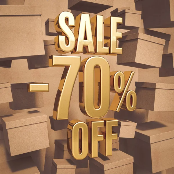 Altın yüzde işareti