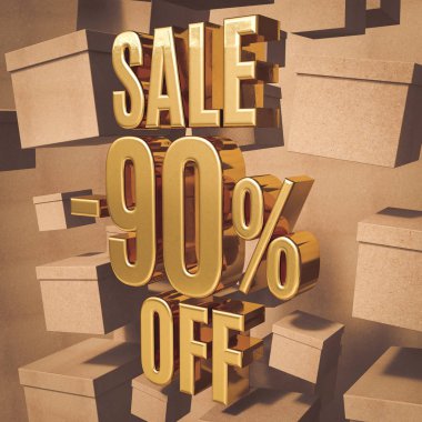 Altın yüzde işareti