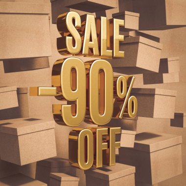 Altın yüzde işareti