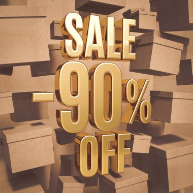 Altın yüzde işareti