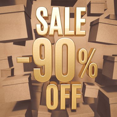 Altın yüzde işareti