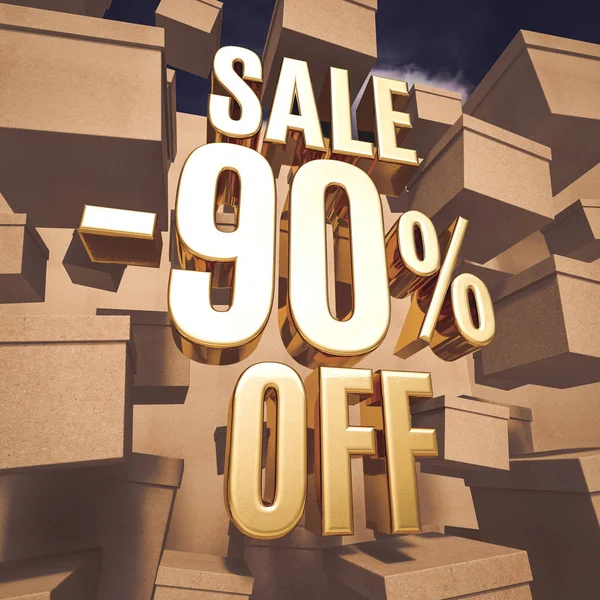 Altın yüzde işareti