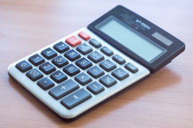 Office hesap makinesi yakın çekim