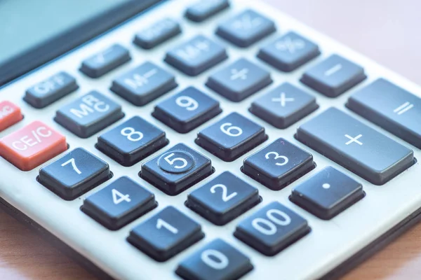 Calculadora de oficina Primer plano — Foto de Stock