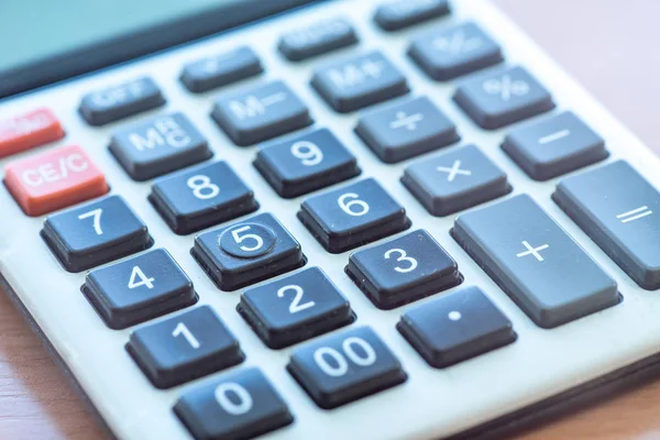 Office Calculator Close Up — Stock Photo, Image