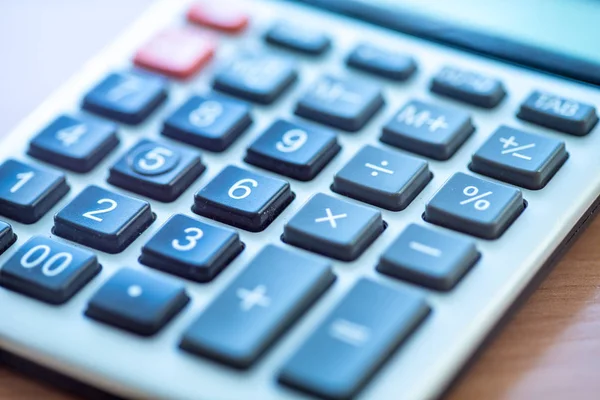 Office Calculator Close Up — Stock Photo, Image