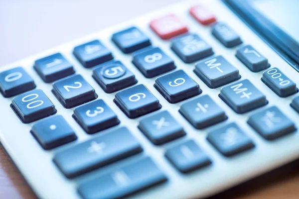 Office Calculator Close Up — Stock Photo, Image