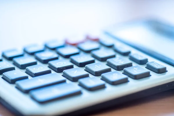 Office Calculator Close Up — Stock Photo, Image