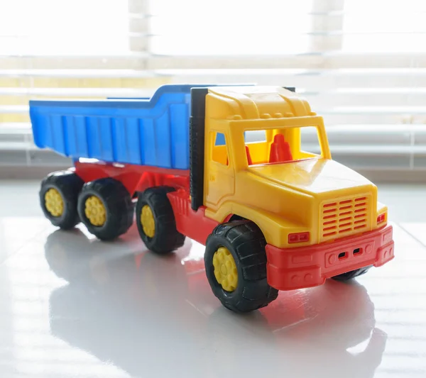 Toy Dump Truck Close up — Stok Foto