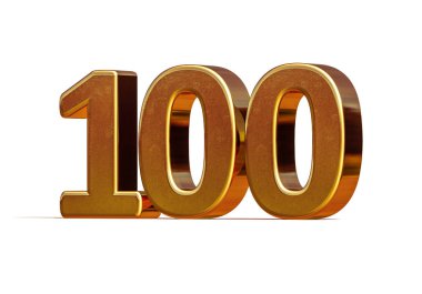 Altın 3d 100 yıldönümü kayıt