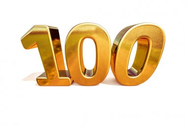 Altın 3d 100 yıldönümü kayıt