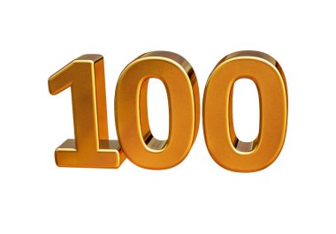 Altın 3d 100 yıldönümü kayıt