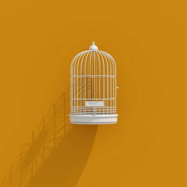 Icône de cage d'oiseau 3d — Photo