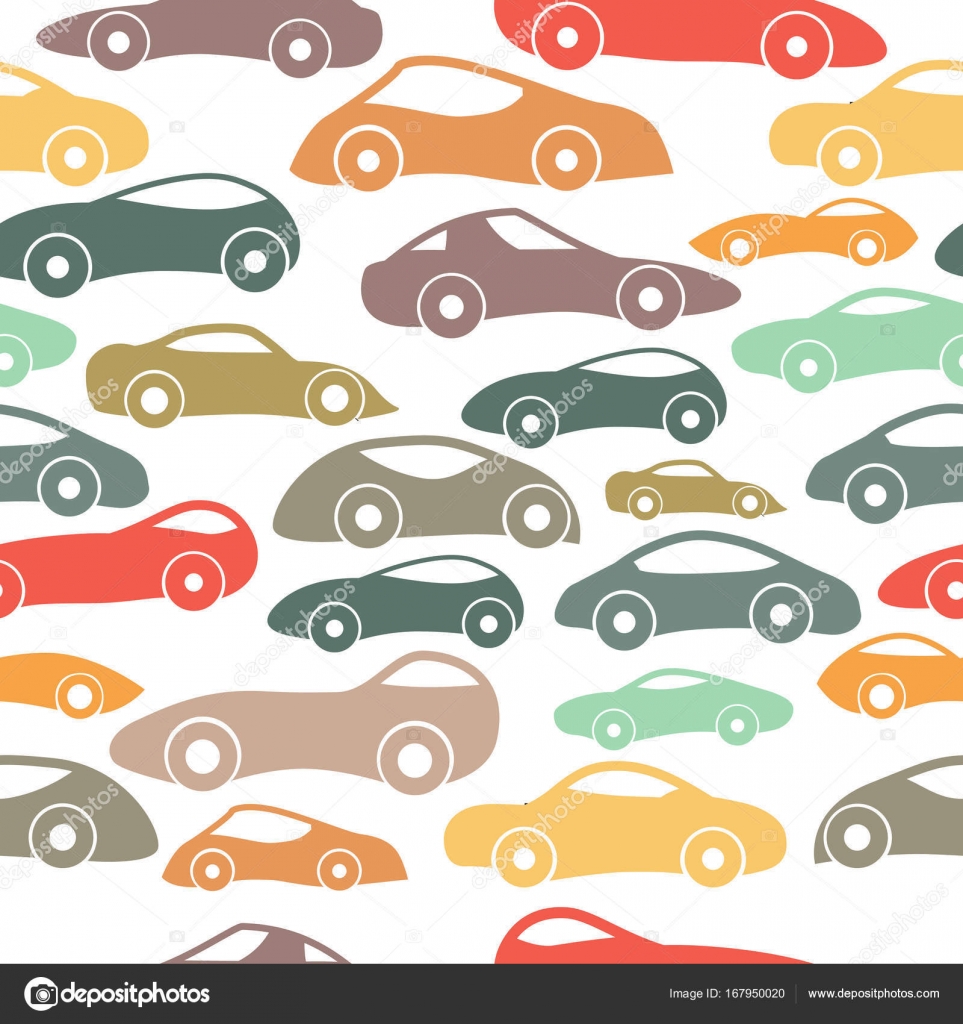 Vintage Car Wallpaper Pattern
