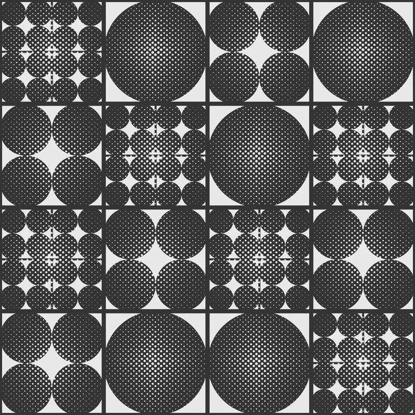 Modèle de cercle géométrique — Image vectorielle