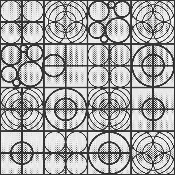 Геометричні коло візерунком — стоковий вектор
