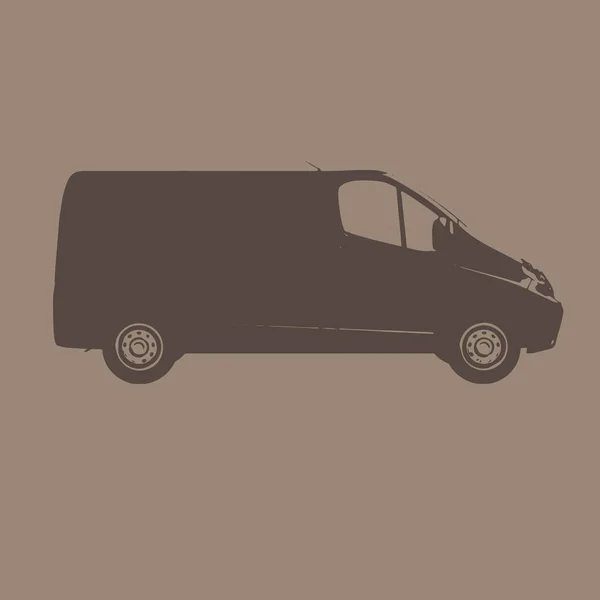 Delivery Van Icon — Stock Vector
