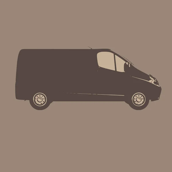 Livraison Van Icon — Image vectorielle
