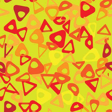 Daire soyut Bio zinciri desen