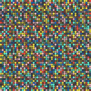 Eğlenceli moda geometrik Pop Art 1980 tarzı desen