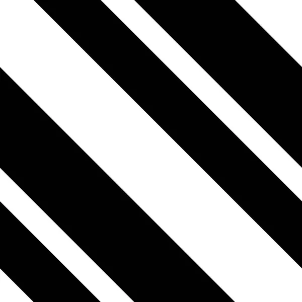 Schwarz-weiße diagonal gestreifte nahtlose Muster — Stockvektor