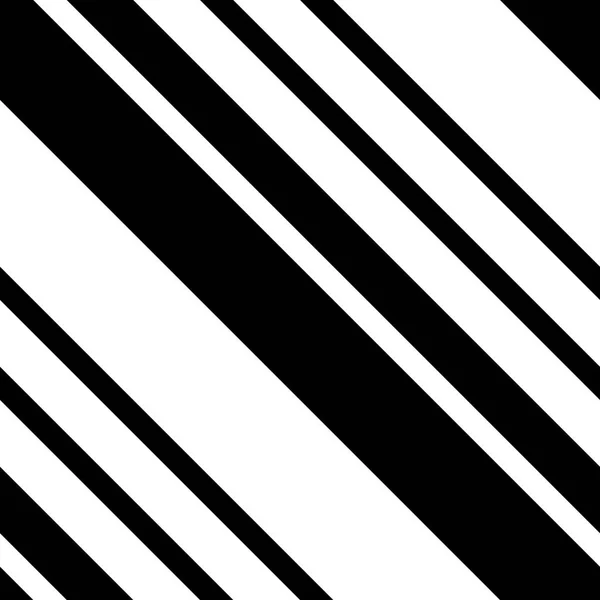 흑인과 백인 대각선 줄무늬 원활한 패턴 — 스톡 벡터