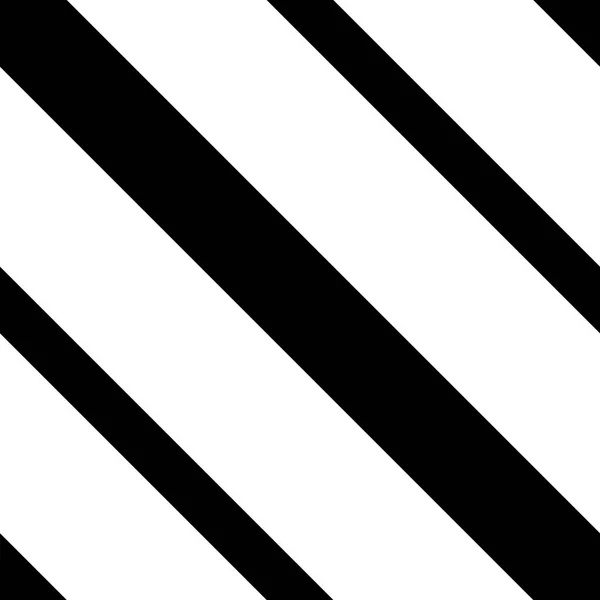 Black and White Diagonal Striped Seamless Pattern — Stock Vector