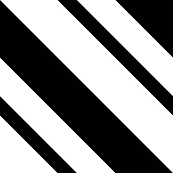 Modèle sans couture rayé diagonal noir et blanc — Image vectorielle