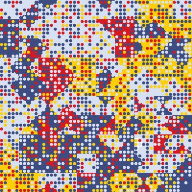 Üçgenler Retro arka plan